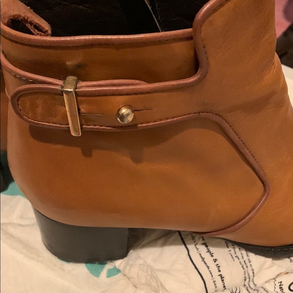 Lacoste Brown Ankle Booties with Side Zipper - Picture 3 of 7